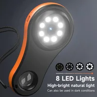 Digital Magnifier 2MP Video Portable Microscope 2.0'' Screen 8LEDs With Magnifying Glass For Windows/Mac 32B TF Card For Option 6