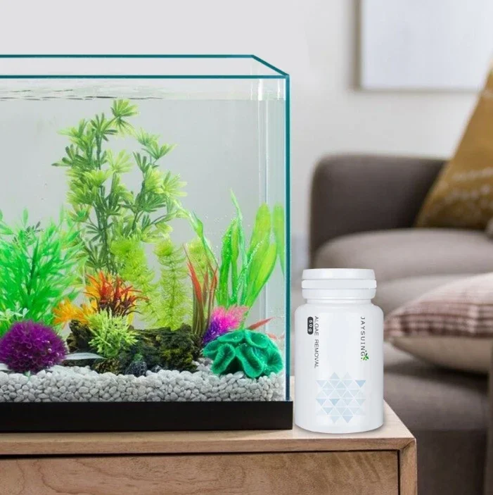 50g Aquarium Water Purifying Algae Fish Tank Cleaning Biological Effective Control Water Algaecide Home Aquarium Odor Remove