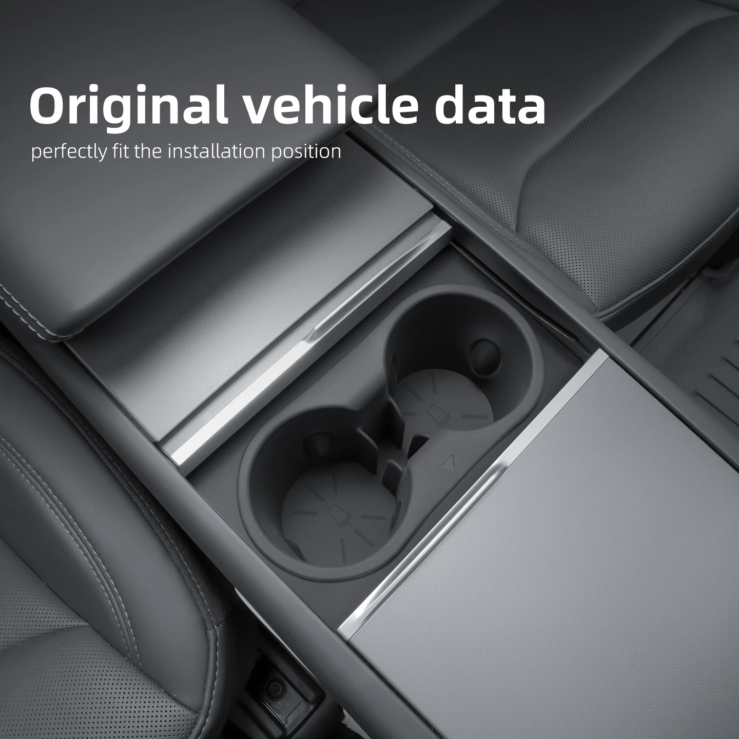 테슬라 모델 Y 주니퍼 YL 2026용 실리콘 컵홀더, 센터 콘솔 컵홀더, 차량용 실내 액세서리