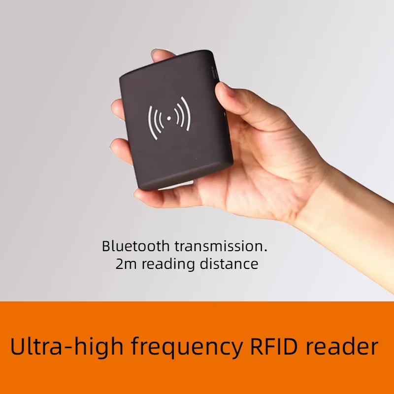 

UHF915M UHF RFID Reader Handheld Bluetooth RF Card Reader Portable Collector Inspection