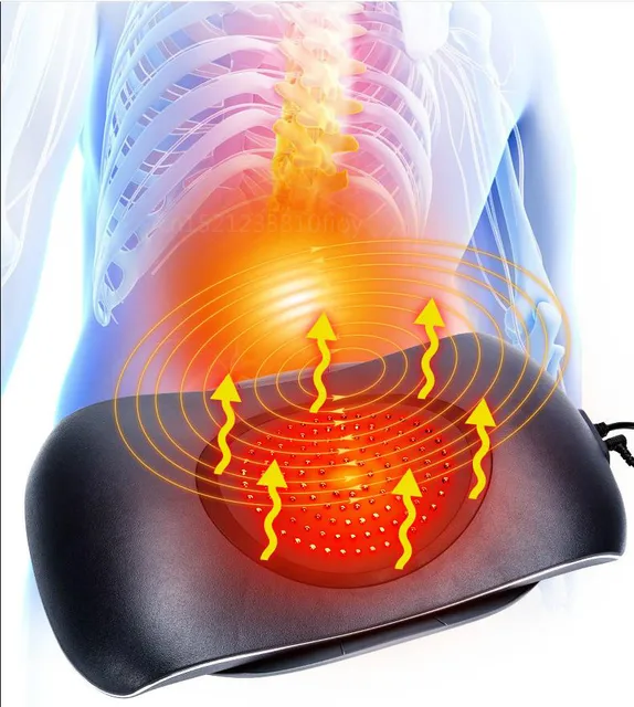 Lumbar Spine Massager Neck Lumbar Traction Multifunctional Inflatable Hot  Compress Vibration Air Pressure Waist Massager Warm - AliExpress