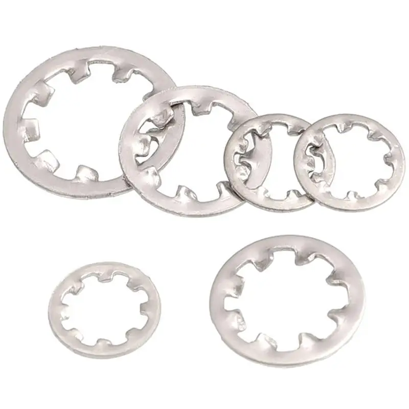 

M2 M2.5 M3 M4 M5 M6 M8 M10 M12 M14 M16 M18 M20 M22 M24 M30 304 Stainless Steel Internal Toothed Gasket Washer Lock Washer