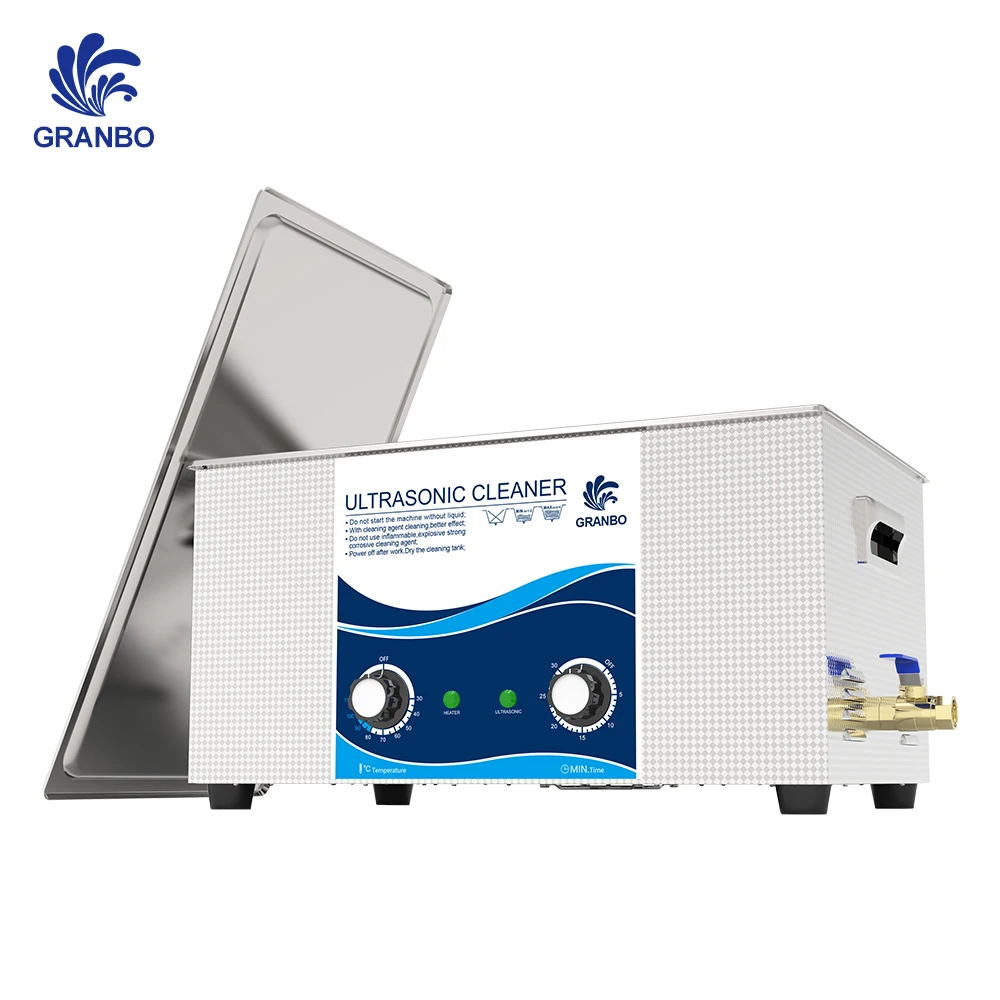Granbo Ultrasonic Cleaner 20L 900W Timer Heater 40Khz Ultrasound Washer Per Pcb Ricambi Auto Turbo Rimuovi Olio Anti Ossidazione