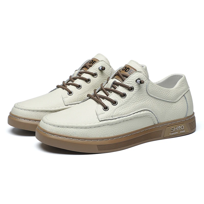 Leather Shoes For Man Genuine Leather Casual Shoes Fashion Business Oxford High Quality Designer Work