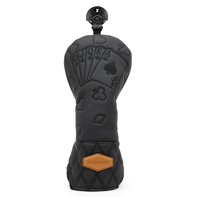 Black Poker Golf Headcovers 3