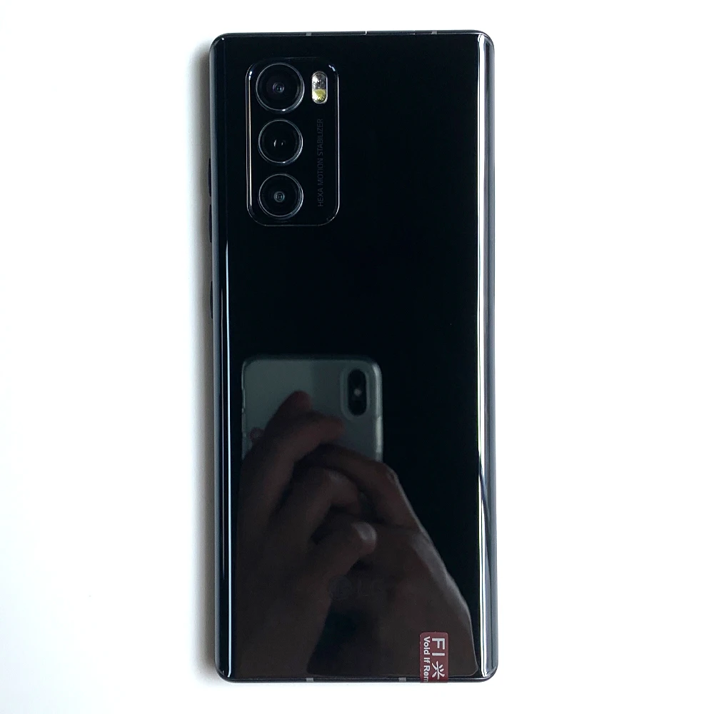 LG Electronics - 【箱・付属品付き】LG WING 8+128GB ブラック LG Electronics - 【箱・付属品付き】LG WING 8+128GB ブラック