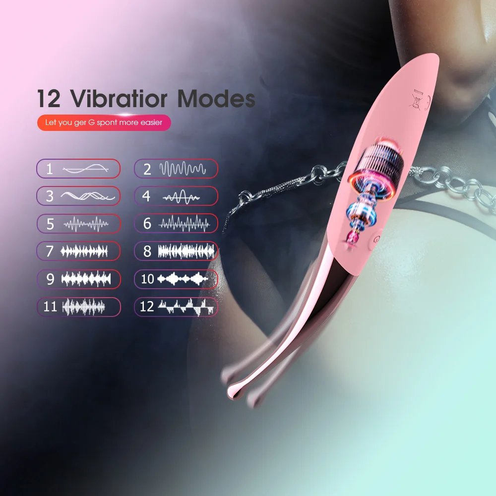 G-Punkt-Orgasmus-Vibratoren für Frauen Hochfrequenz-Nippel-Klitoris-Stimulator-Massagegerät Weibliche Masturb_voghion.com