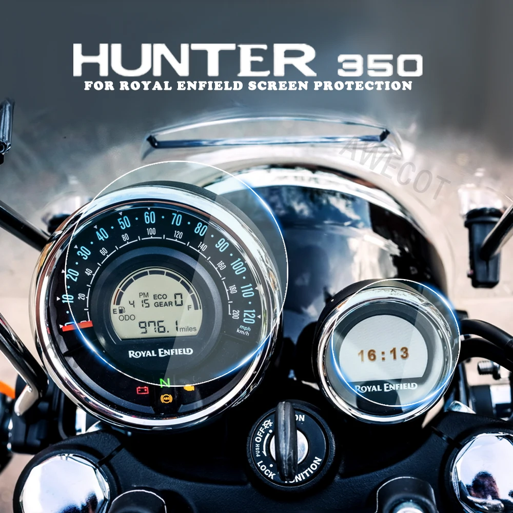 Per Hunter 350 Moto Cluster Scratch Cluster Pellicola Protettiva Per Schermo