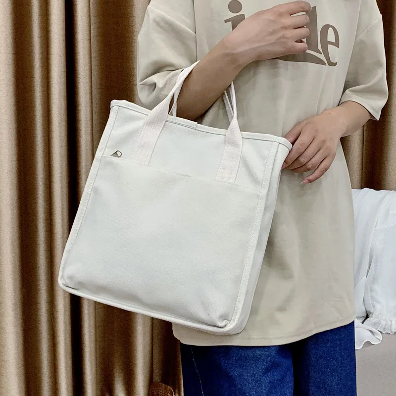 Canvas Shoulder Bag For Women Large Capacity Top HandBag Female Messenger Bag Women's Crossbody Book Student Bag Free Shipping