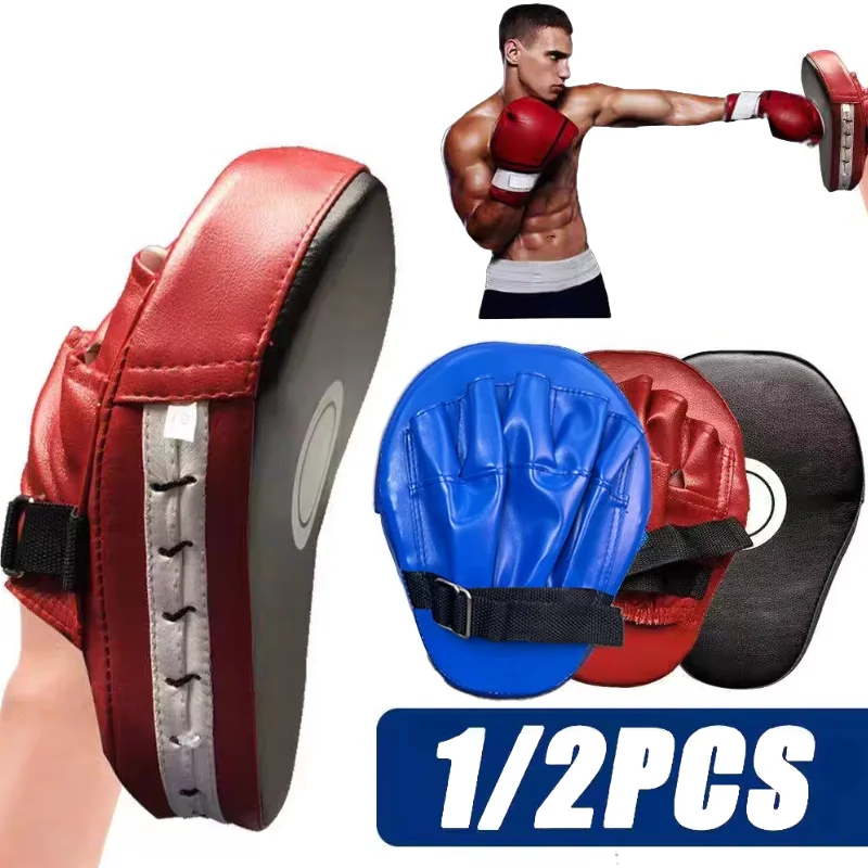Boxing Gloves MMA Pu Boxing Gloves Pad Karate Muay Thai Free Fight Sanda Training Adults Kids Equipment Accessory