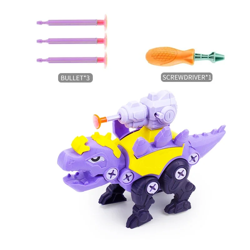 Dinosaur Builder Set for Kids – Educational Puzzle & Assembly Toy with Screwdriver Tool
