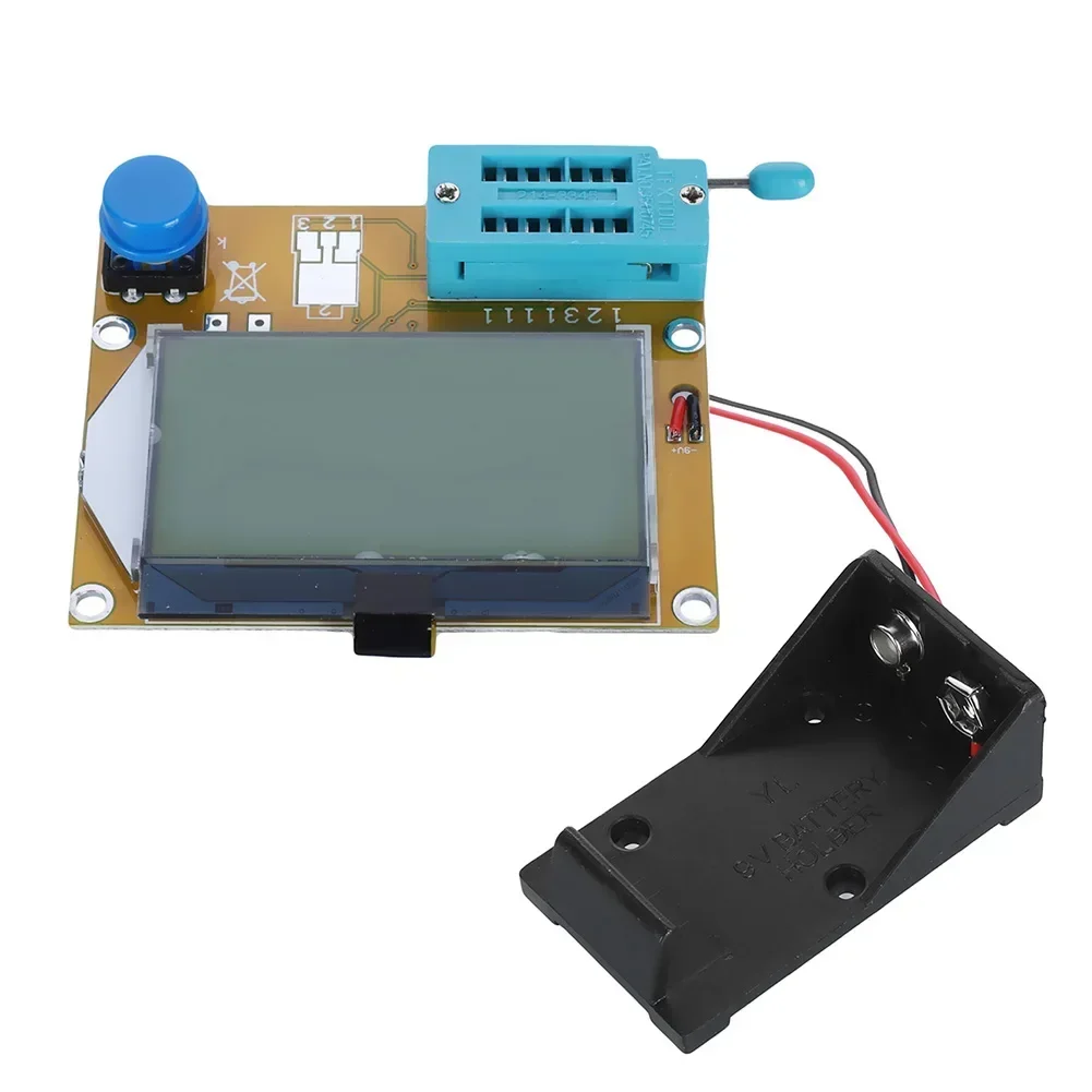 LCR-T4 Digital Transistor Tester Meter  Resistance Capacitance Diode With Case For Mega 328 Digital Transistor Tester Tool Acces 2