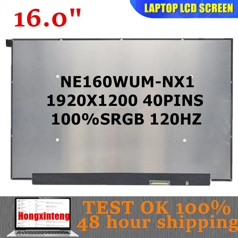 Replacement LCD BOE NE160WUM-NXA-V18.0 for Asus Rog Strix G614FM-WS94 16 FHD+ 1920x1200 120hz 144hz LED LCD Panel New Non-Touch Display By KrystalPix