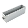 1 Pcs Aluminium Alloy Square Bread Loaf Pan With Center Tube DIY Cake Tools Non-Stick Flowing Heart Cake Bread Mold 5