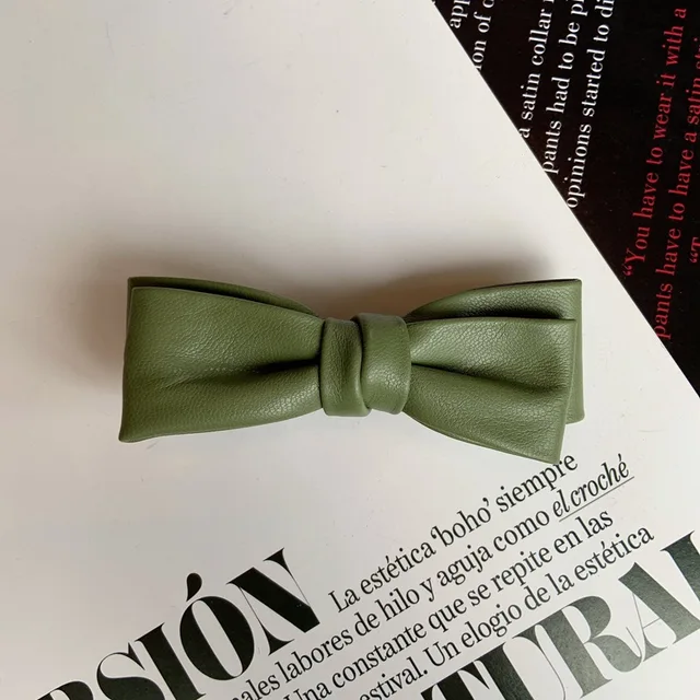 New Women Long Leather Ponytail Hold Hair Tie ободок для волос Headband Hair bands For Girls Hair Accessories gumki do wlosow Y 2