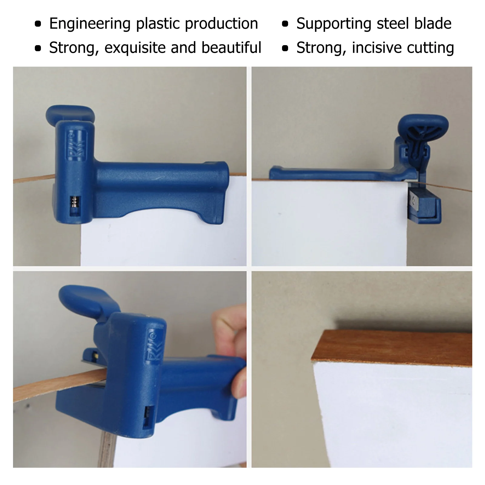 Edge Banding Trimmer Handle Edge Trimmer Set Professional Steel Blades Woodworking Trimming Knives Set 5