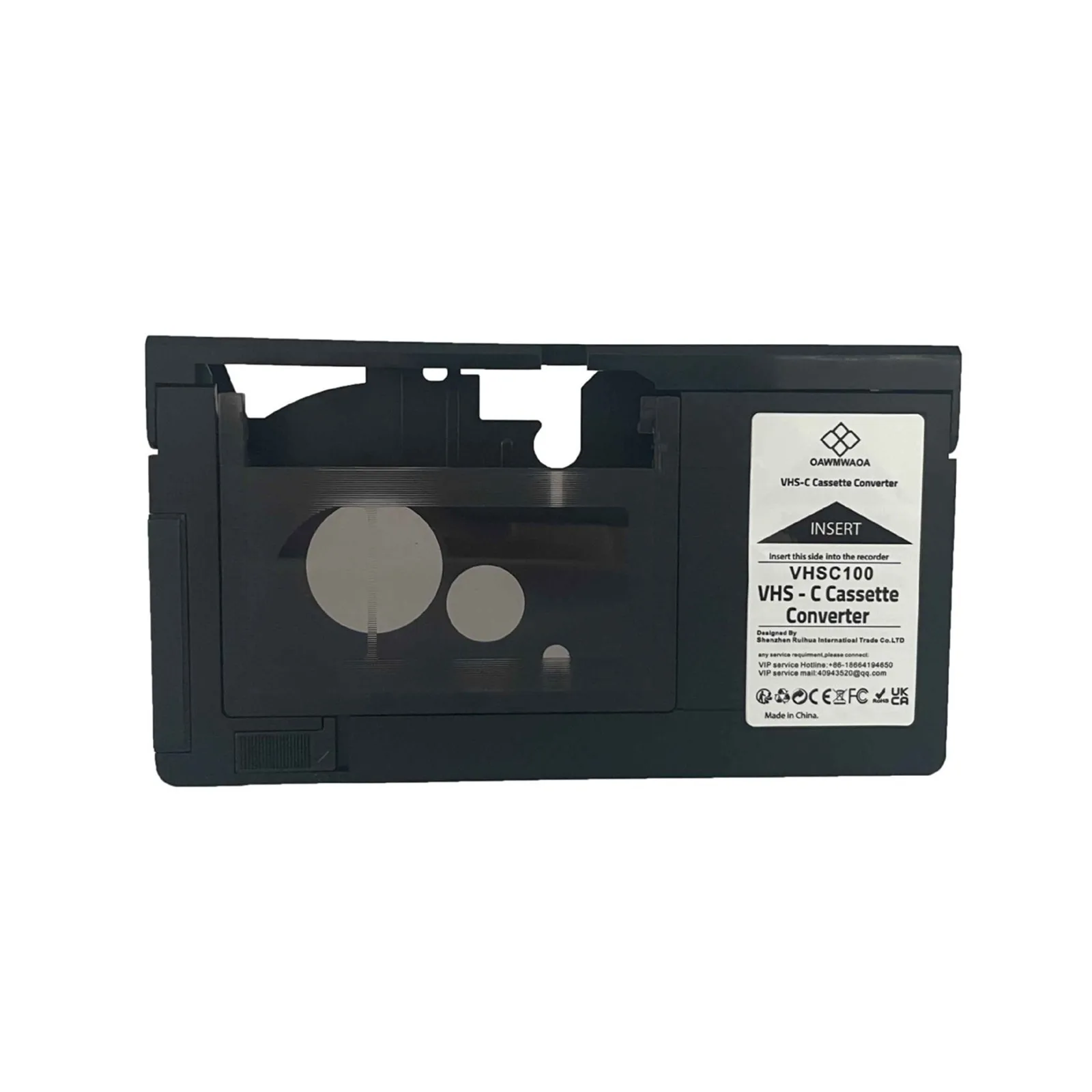 For VHS-C SVHS Camcorders RCA Sealed Motorized VHS Cassette Adapter Incompatible For MiniDV/Hi8 VHS-C Cassette Adapter camcorder cassette adapter