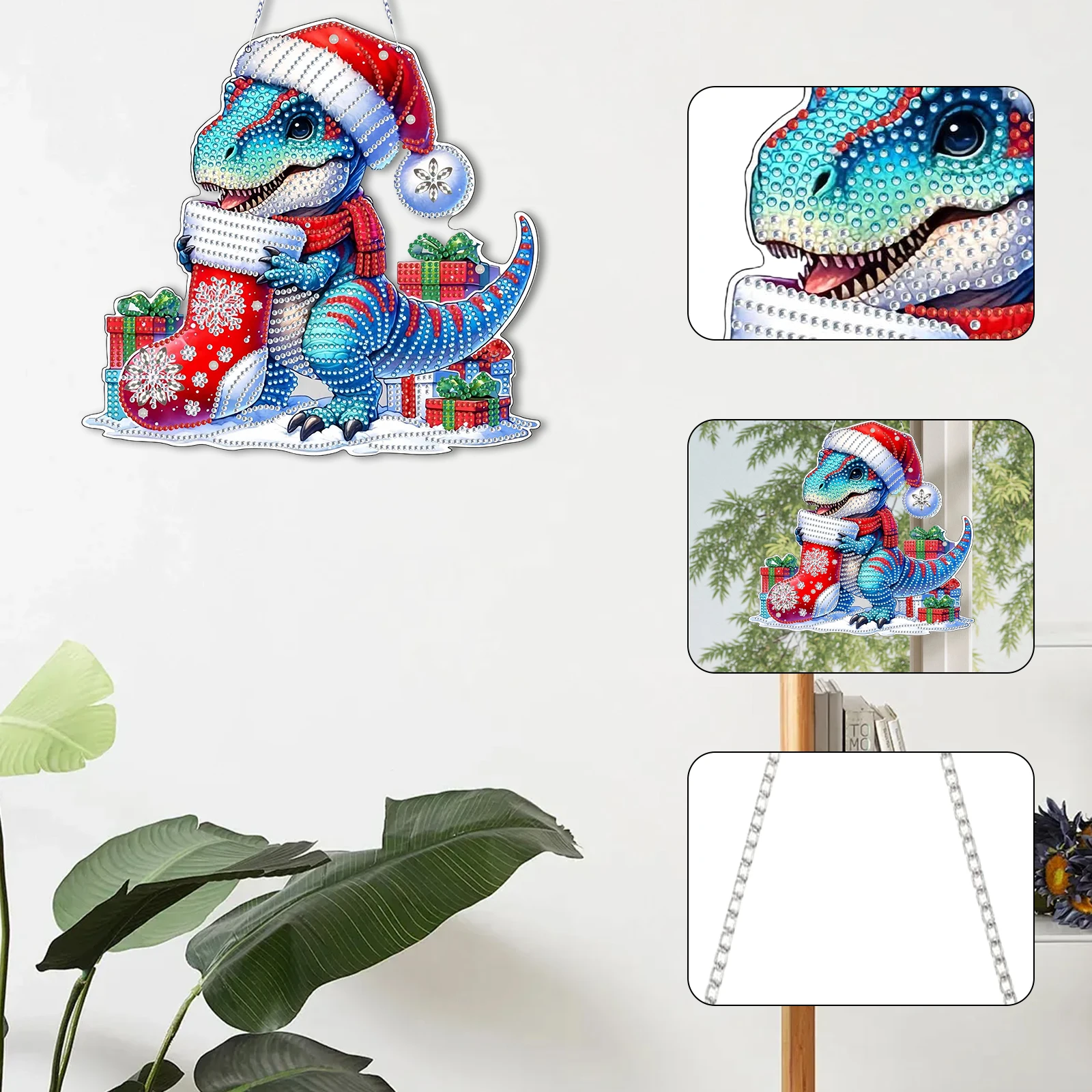 2D Flat DIY 5D DIY Diamond Art Tabletop Decorations Double-Sided Diamond Painting Desktop Decorations Bedroom Table Decoration