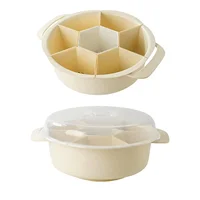 Drinkable and Rotatable Vegetable Basket for Home Hot Pot Ingredients Vegetable and Fruit Platters Safe Materials 1