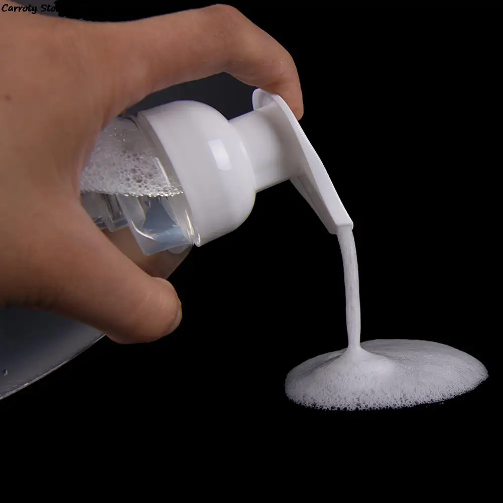 액체 디스펜서 샴푸 로션 샤워 젤 거품 병 250/300ml, 투명 거품 병, 거품 비누 디스펜서 펌프, 비누 무스