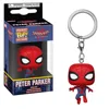 FUNKO Pocket Keychain Marvel Spider Man Multi Form Styles Film Comics Kawaii Cool Periphery Backpack Pendant Keychain Child Gift 5