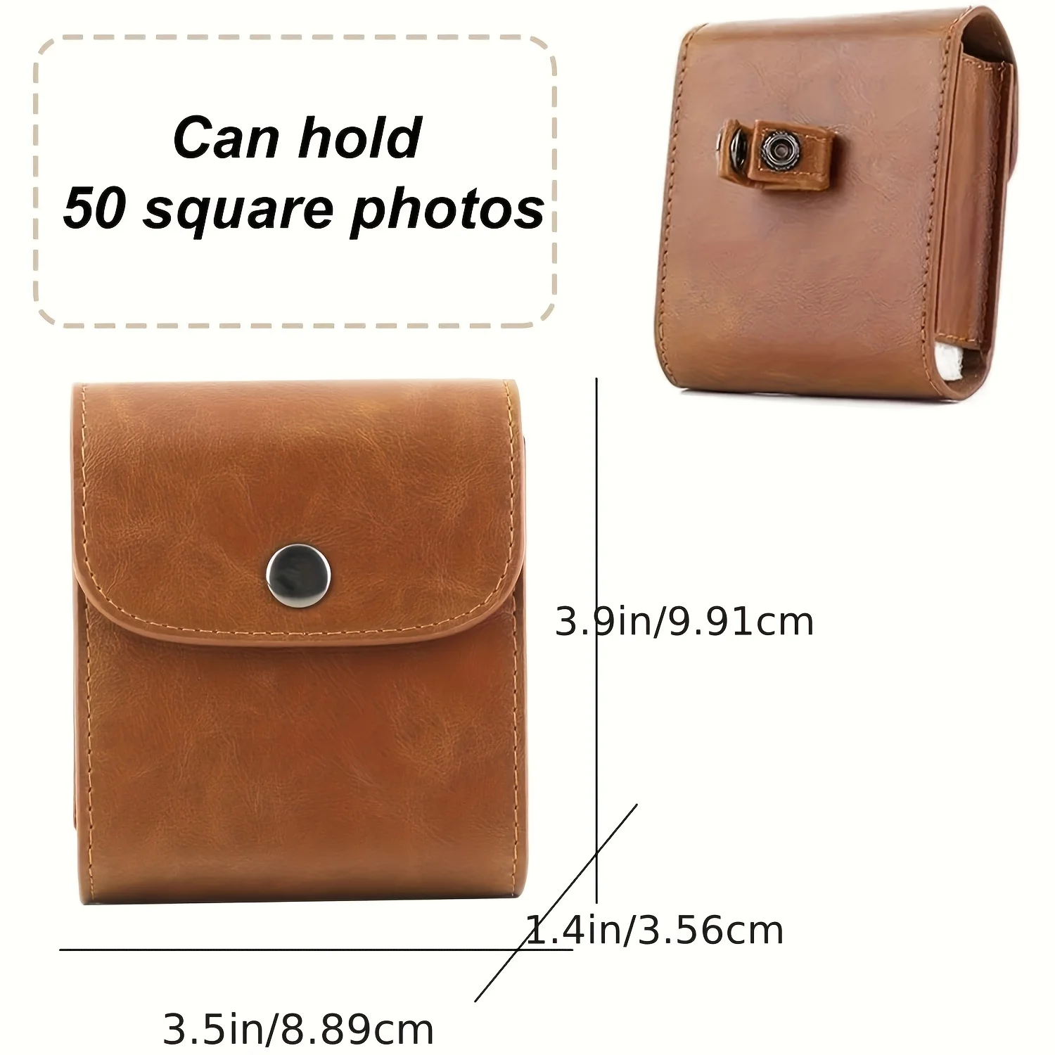 1pcs Photo Album Pack for Instax Square SQ1/20/10 /6 SP-3 Camera Film Mini 3 Inch (Camera Not Included)