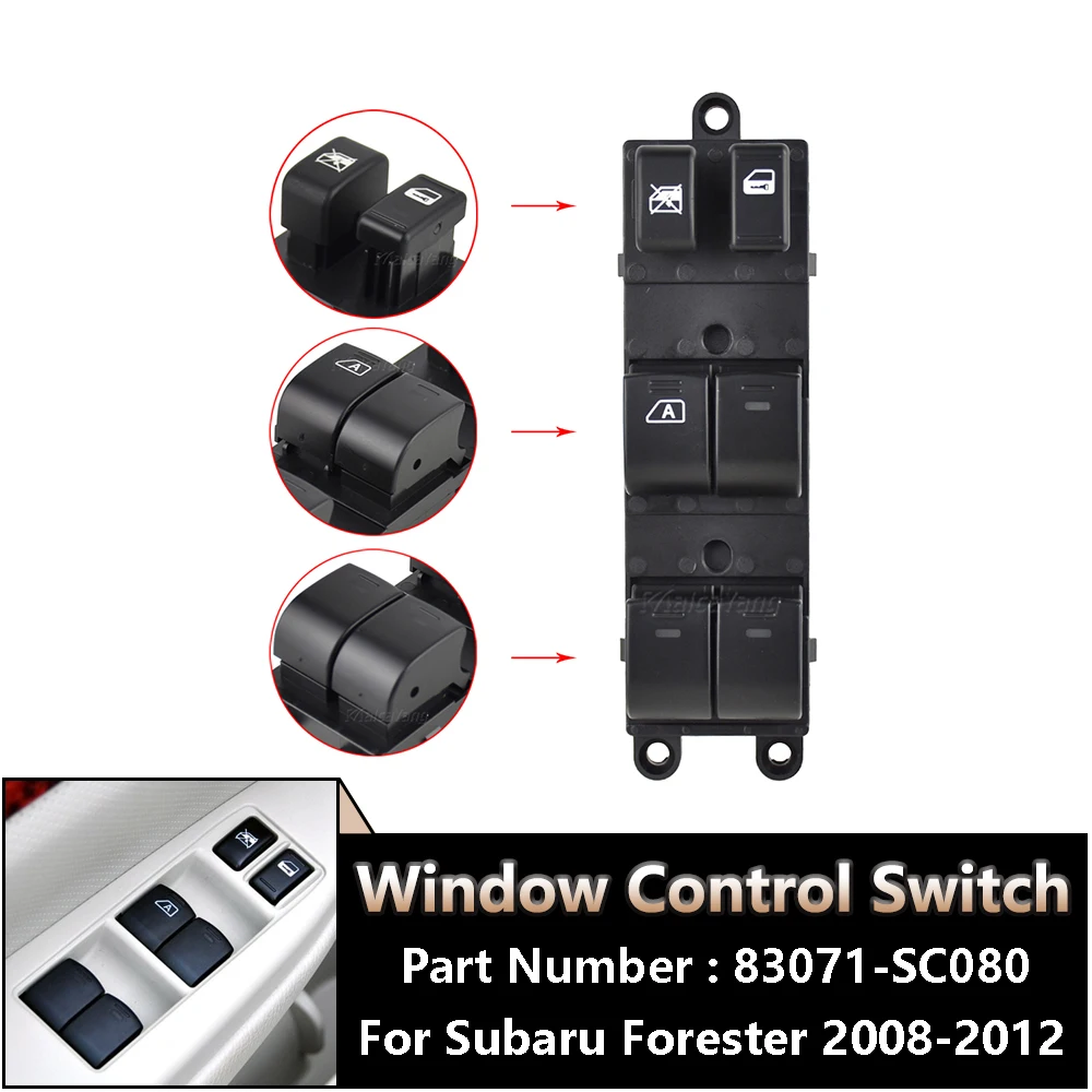 Car Accessories 83071sc080 83071aj030 For Subaru Forester Legacy