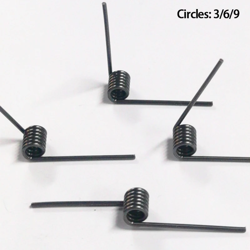 スプリングコイル小26φ200mm HIHG-2000-3 小型スプリングスチールスプリング、0.3mm、6コイル、9コイル、ヘアピン、180 ° 、120 ° 、90 ° 、60 ° 、10個 -  AliExpress