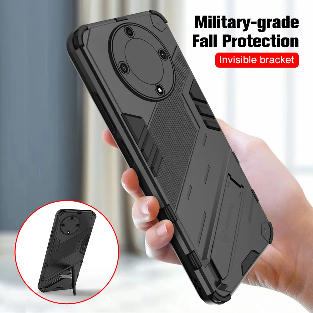 Funda de armadura a prueba de golpes para Honor Magic 5 Lite, 5G, anillo  trasero, soporte magnético, Fundas para Huawei Honor Magic5 Magic 5 6 Lite  - AliExpress