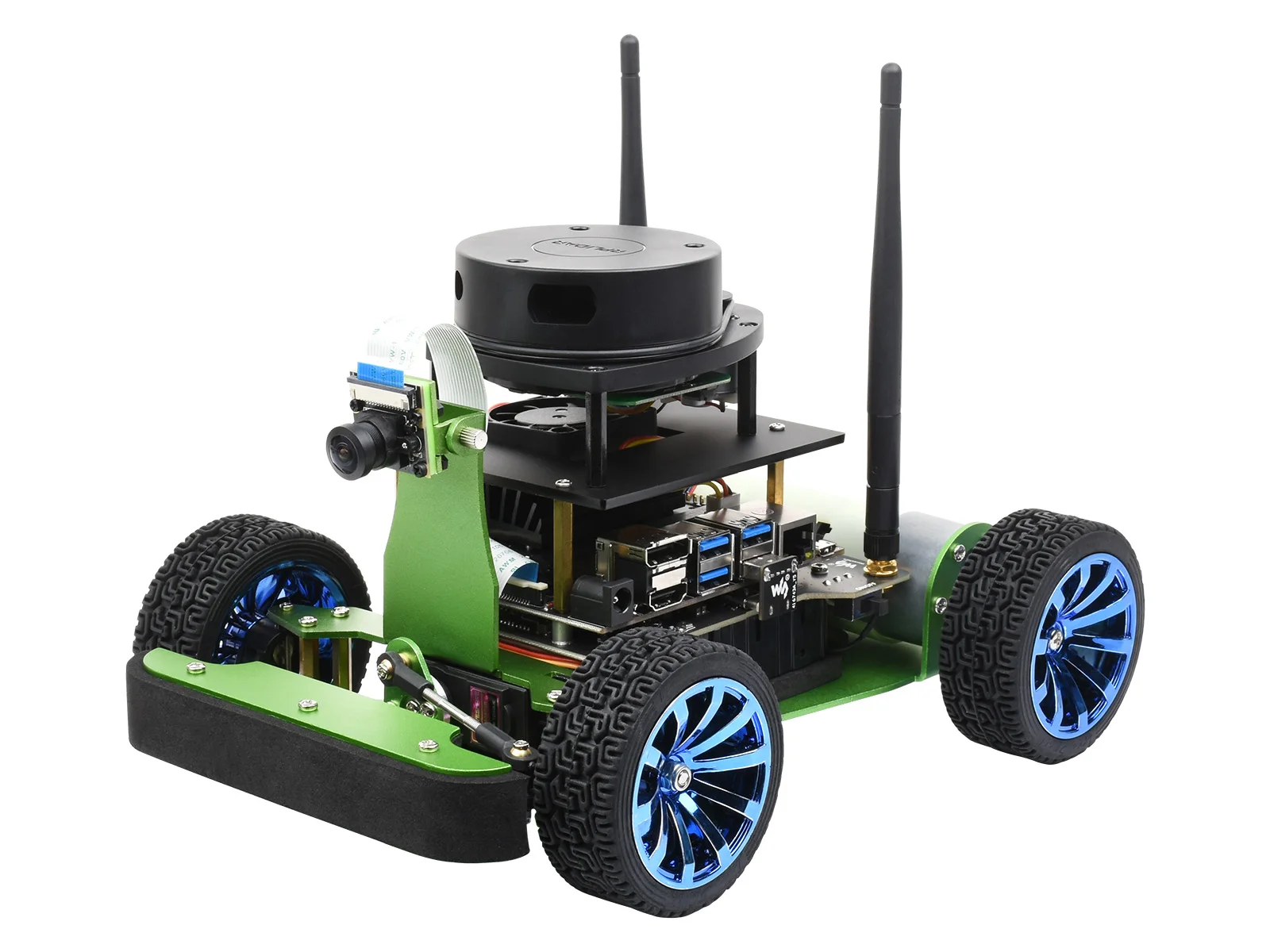 

JetRacer профессиональная версия комплекта ROS AI, двойные контроллеры AI Robot,Waveshare и NVIDIA версия, карта памяти Lidar, обработка зрения