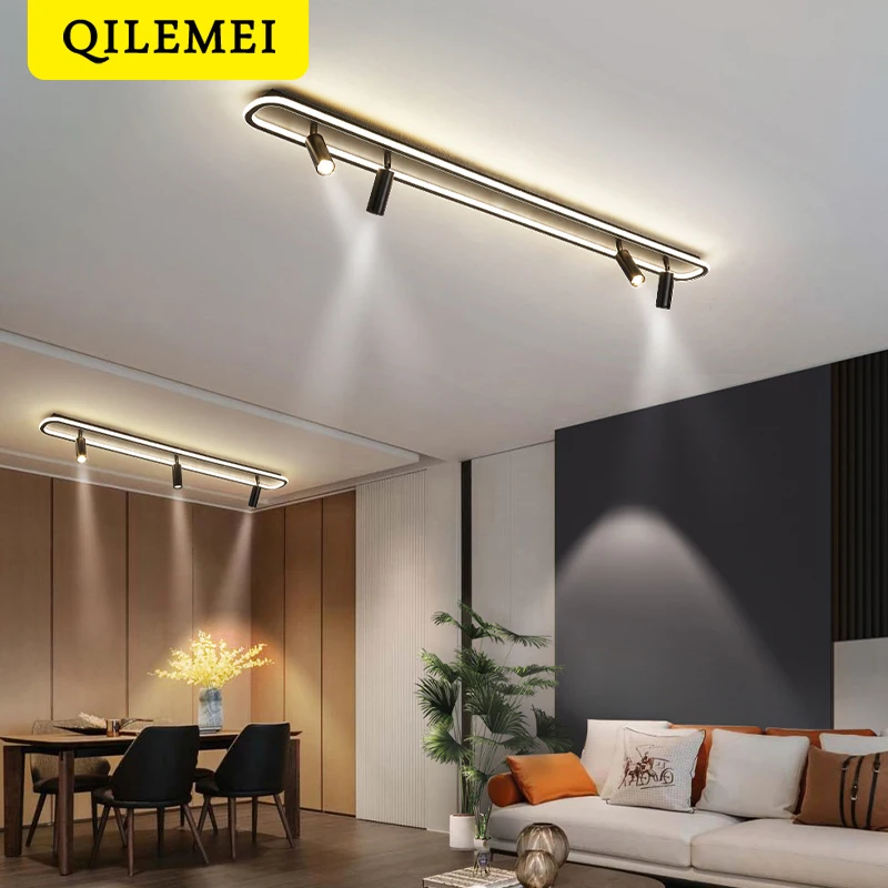 Nordic Spotlights Led Ceiling Lights For Living Room Cloakroom Track