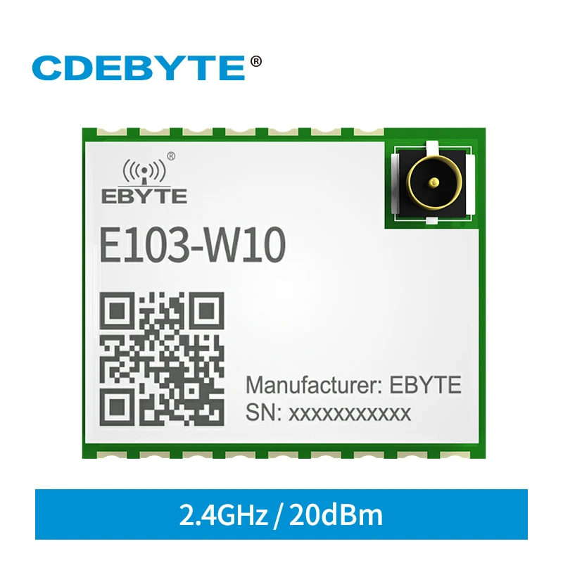 

10PCS ESP8285N08 100mW SMD 2.4GHz Wireless Transmitter Receiver 20dBm WIFI Module E103-W10 802.11b/g/n Low-Power IoT