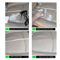 Car Interior Cleaner Agent Ceiling Cleaner Leather Flannel Woven Fabric Water Free Multipurpose Auto Dash Cleaning Tool HGKJ S21 5