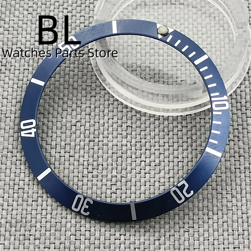 Vintage Multicolor Aluminum Bezel with Gold Index Time Marks