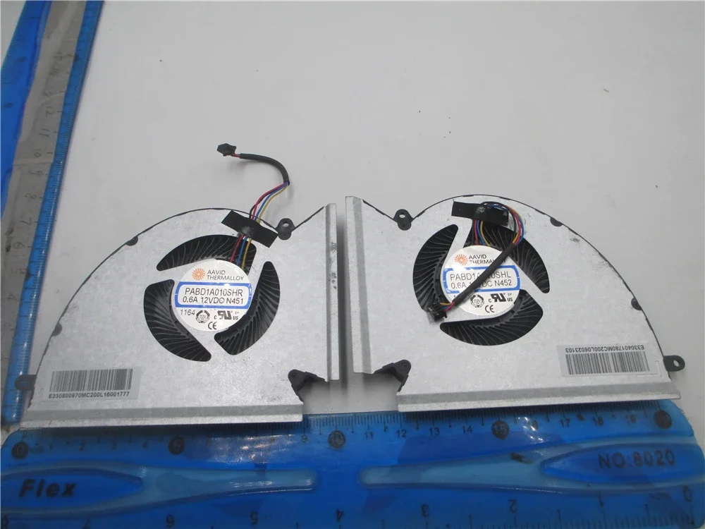 Ventola Di Raffreddamento Cpu Gpu Per Ventole Per Pc Notebook Msi Gp76 Leopard Ge76 Ge77 Raider Ms -17 K3 17 K2 Muslimn451 Muslimn452