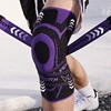 Veidoorn Compression Knee Brace with Straps TPE Pad Anti-Slip Silicone Gel Arthritis Support Sports Knee Sleeve for Running 5