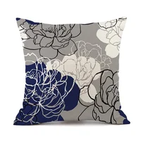 Outdoor Bench Cushion Covers Waterproof Sofa Printed Pillow Cushion Protector With PU Coating Home Decorations 3