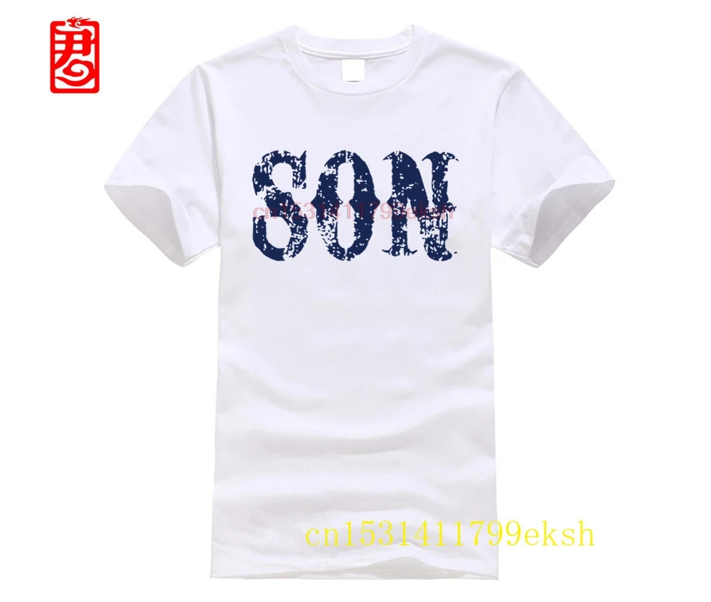 

Oversized t-shirt Men Son T-Shirt-Sons Gang Cut Reaper Patch Biker Anarchy Jax Bikeer Short Sleeve T Shirt summer style fashion