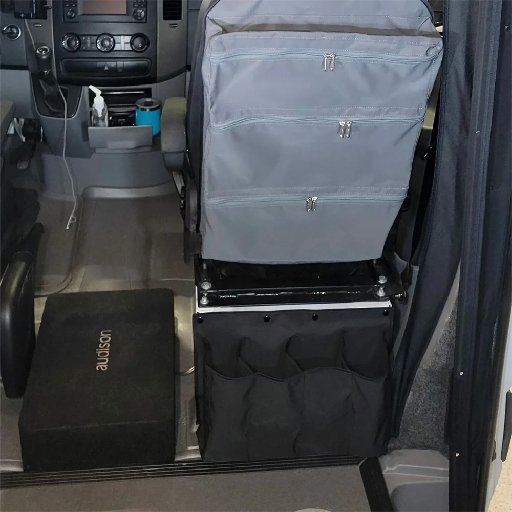 Schuhaufbewahrung für Wohnwagen, Wohnwagen, Transporter, 10 Zoll, 4 Taschen, Lösung, Wohnmobil-Schuhaufbewahrungstasche, mehrere Taschen, Wohnmobil-Wandhalterung, 4 Taschen – Detail 5