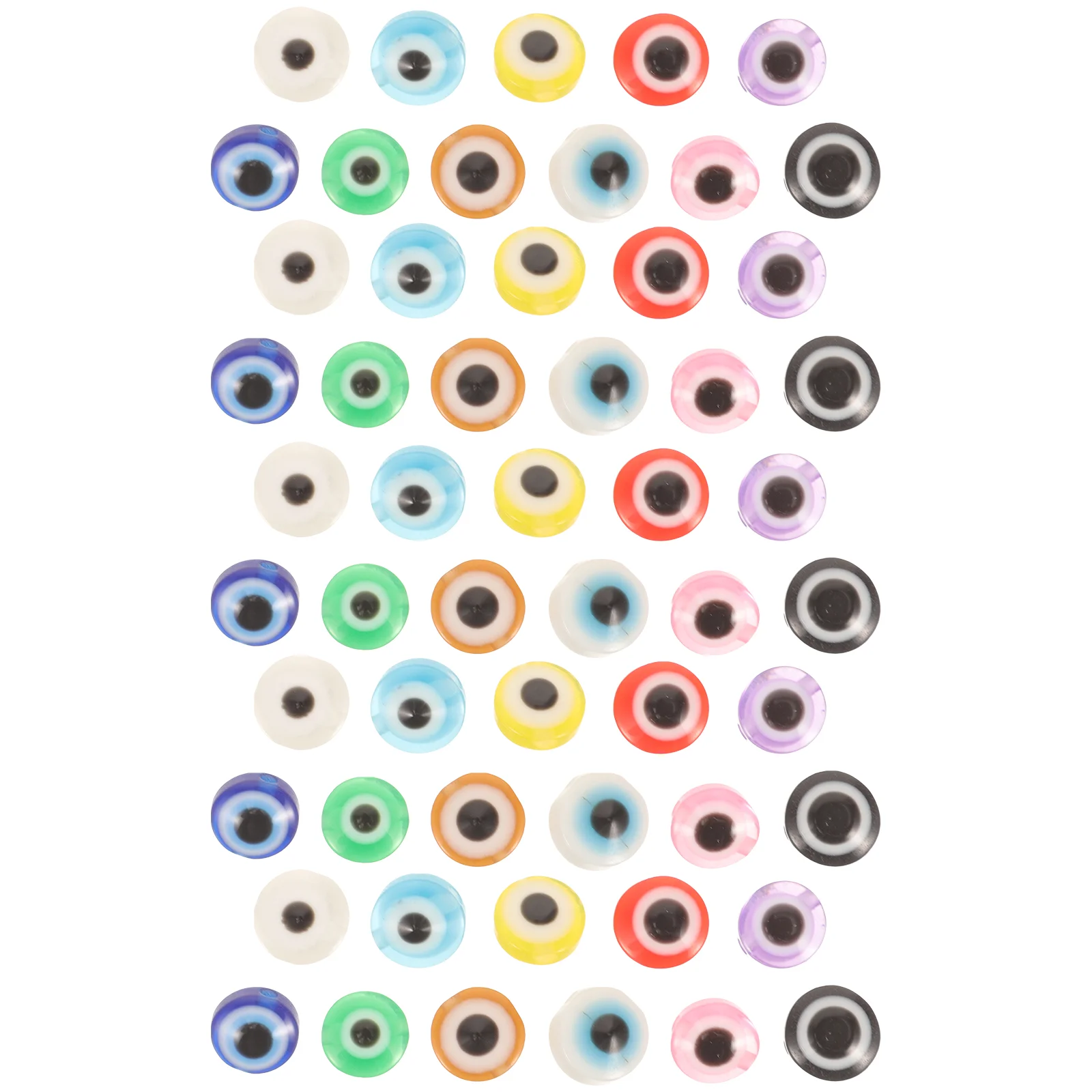 Loose Bead Charm DIY Craft Beads Eyeball Spacer Handcraft Jewelry Plastic Charms