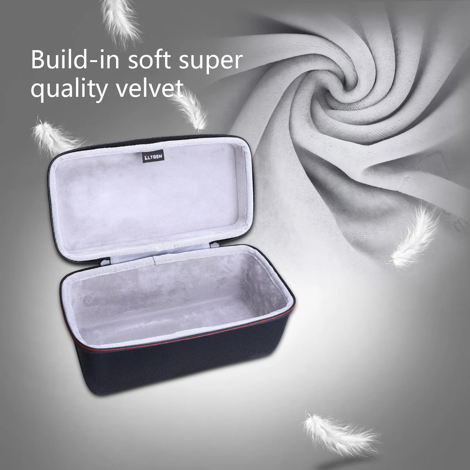 Dymo LabelWriter 450 터보 직접 열 라벨 프린터용 EVA 하드 케이스 여행용 보호 운반용 보관 가방(케이스만)