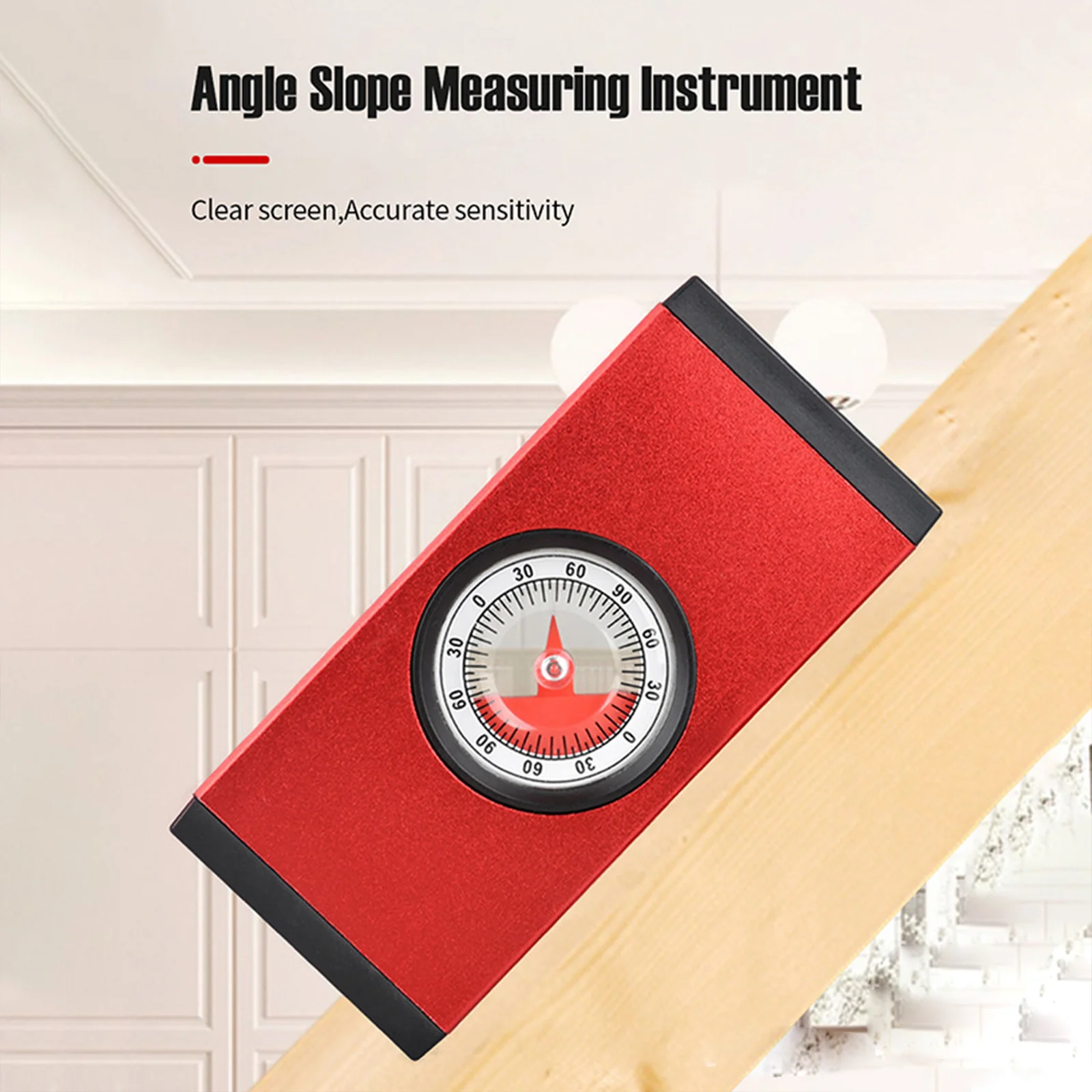 Angle Measuring Tool 1PC Aluminum Alloy Slope Measuring Instrument Horizontal Measuring Instrument Construction Slope Measurement