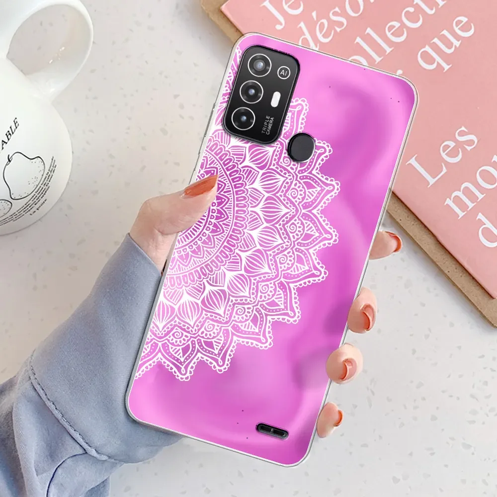 HHUAN Custodia per ZTE Blade A51 (6.52), Ultra sottile Nero Morbida Silicone Antiurto Cover, Antigraffio TPU Bumper Protettivo Case per ZTE Blade A51 - Black