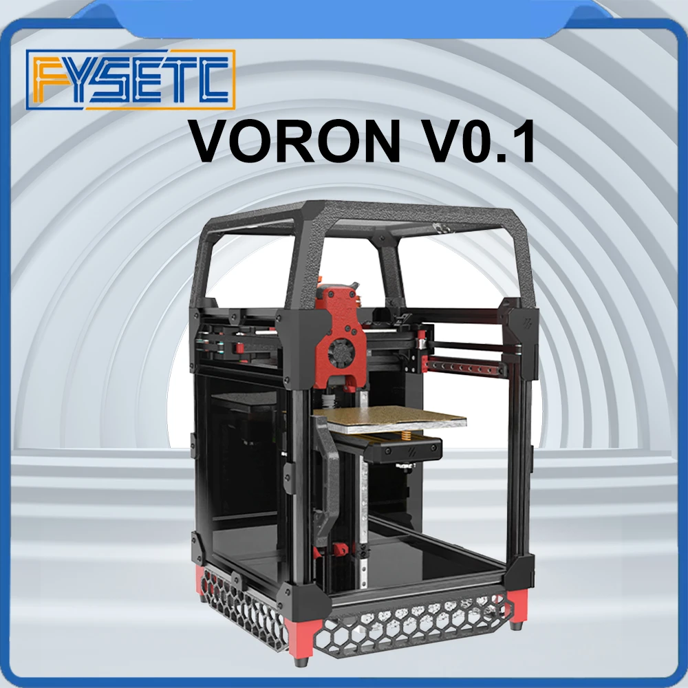 ultimaker 3d printer FYSETC VORON V0.1 Corexy 3D Printer Kit with Enclosed Panels best 3d printer for beginners