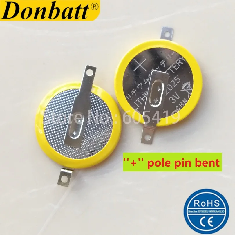 Soldering-tabs-CR2025-3V-Lithium-Coin-Cell-Battery-with-Pins-Tabs-Horizontal-Flat-Mounting-Type 