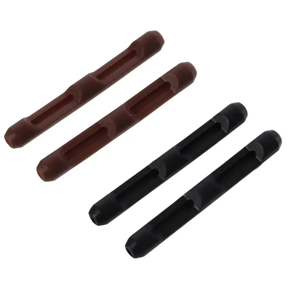 

6Pairs Silicone Glasses Leg Sets Women Men Glasses Spectacle Holder Temple Hook Tip Ear Grip Foot Cover Black and Brown Sports