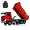 Toy 8x8 Hydraulic RC Full Dump Truck 1/14 Radio Control Dumper Tipper Car 3-speed Sound Light Assembled Vehicle for Boy TH23683 2