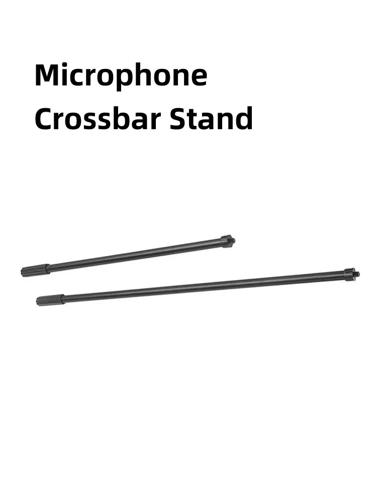 36cm/66cm Metal Microphone Crossbar Stand 3/8 Screw Microphone Mount Bracket Accessories Holder Top Mic Bracket