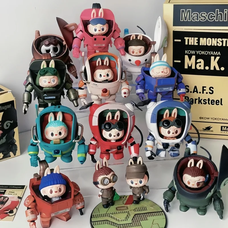 The Monsters X Close Yokoyama Ma.K. Serie Mystery Box Blind Box Labubu Action Figure Regali Di Natale Di Compleanno