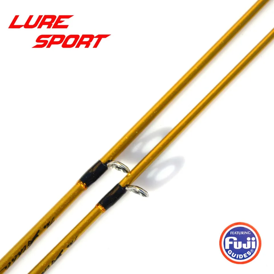 LureSport 2 adet 55cm FUJI kılavuzu altın boya besleyici çubuk